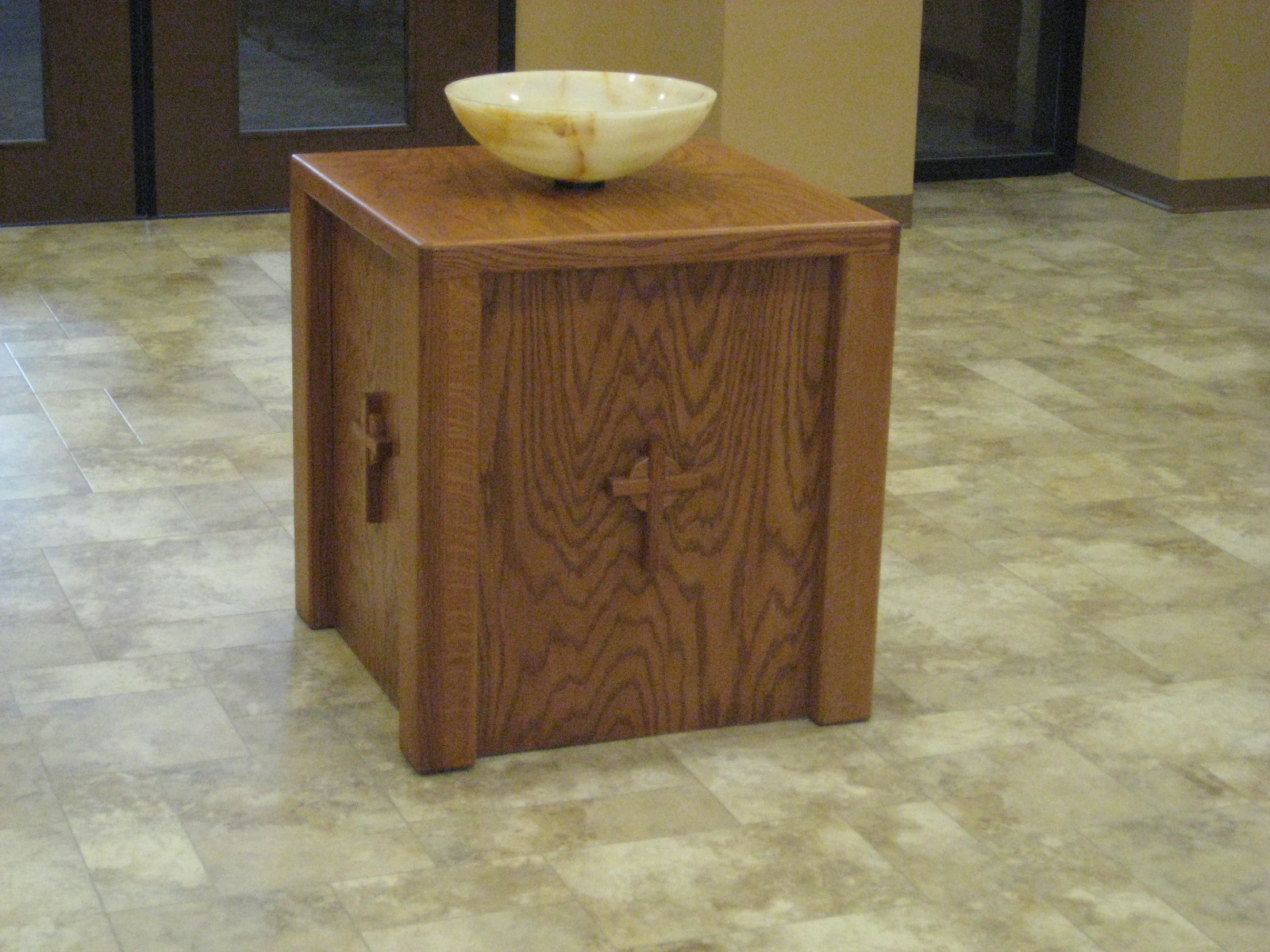 Holy Water Font Via Christi Care Ctr Wichita